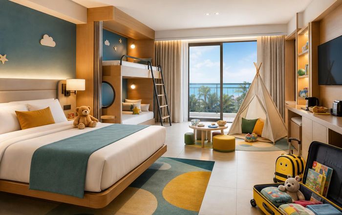 Article Image for Best Hotel Features for Families Traveling With Children