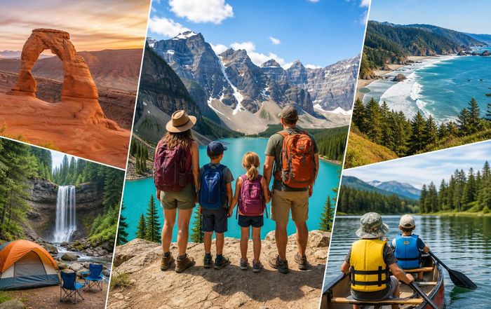 Article Image for Best North American Destinations for Outdoor Family Trips
