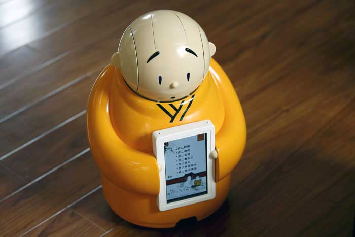 robot monk